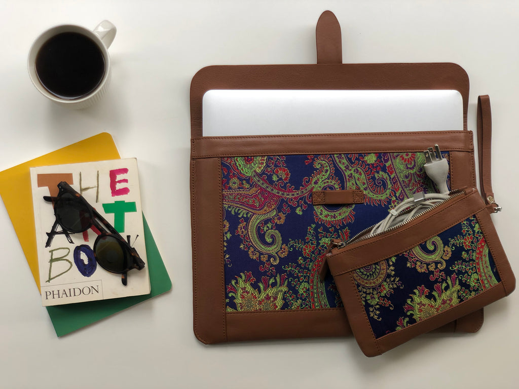 Boho Patterned Laptop Bag