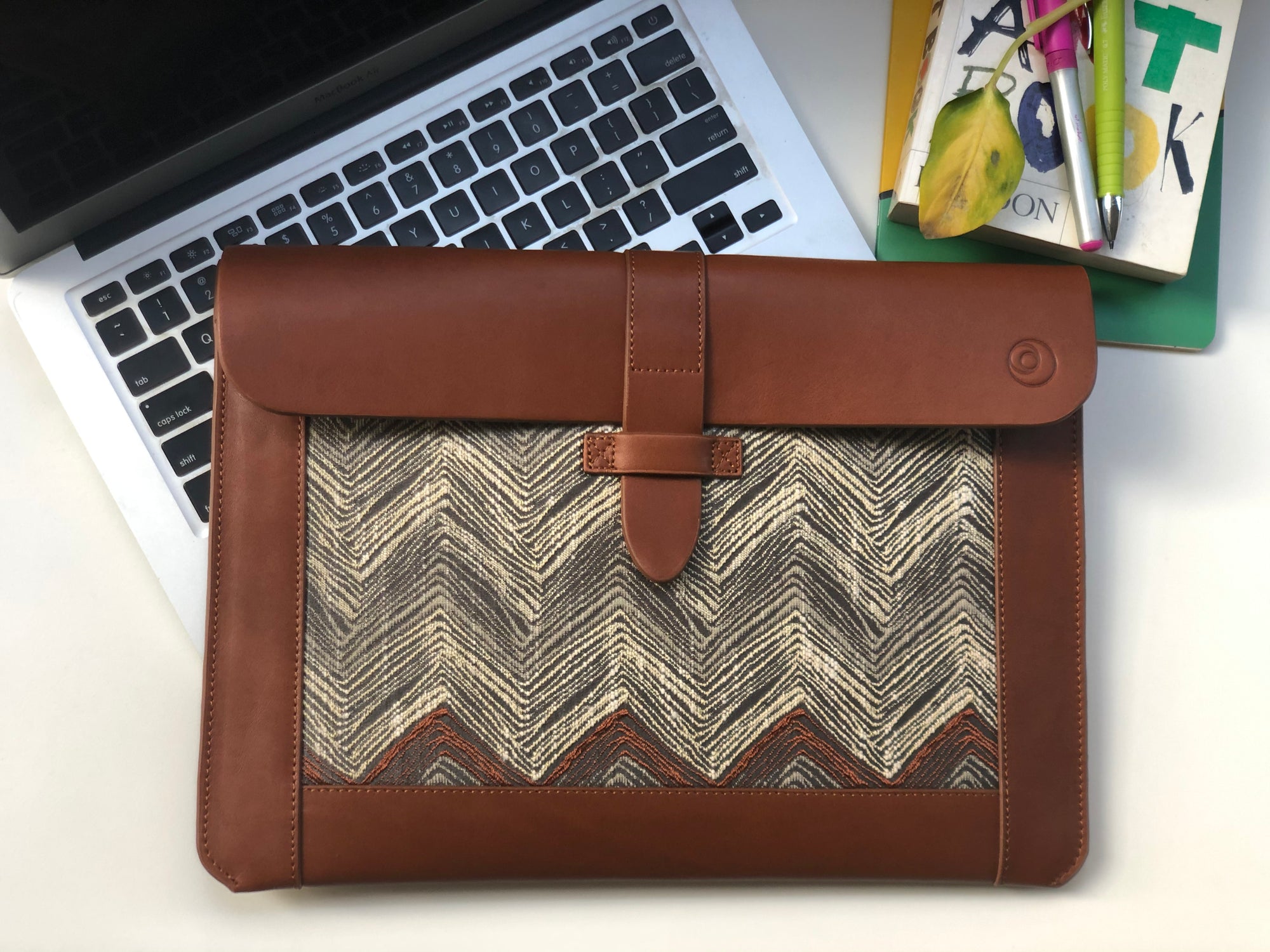 Tile Pattern Laptop Case