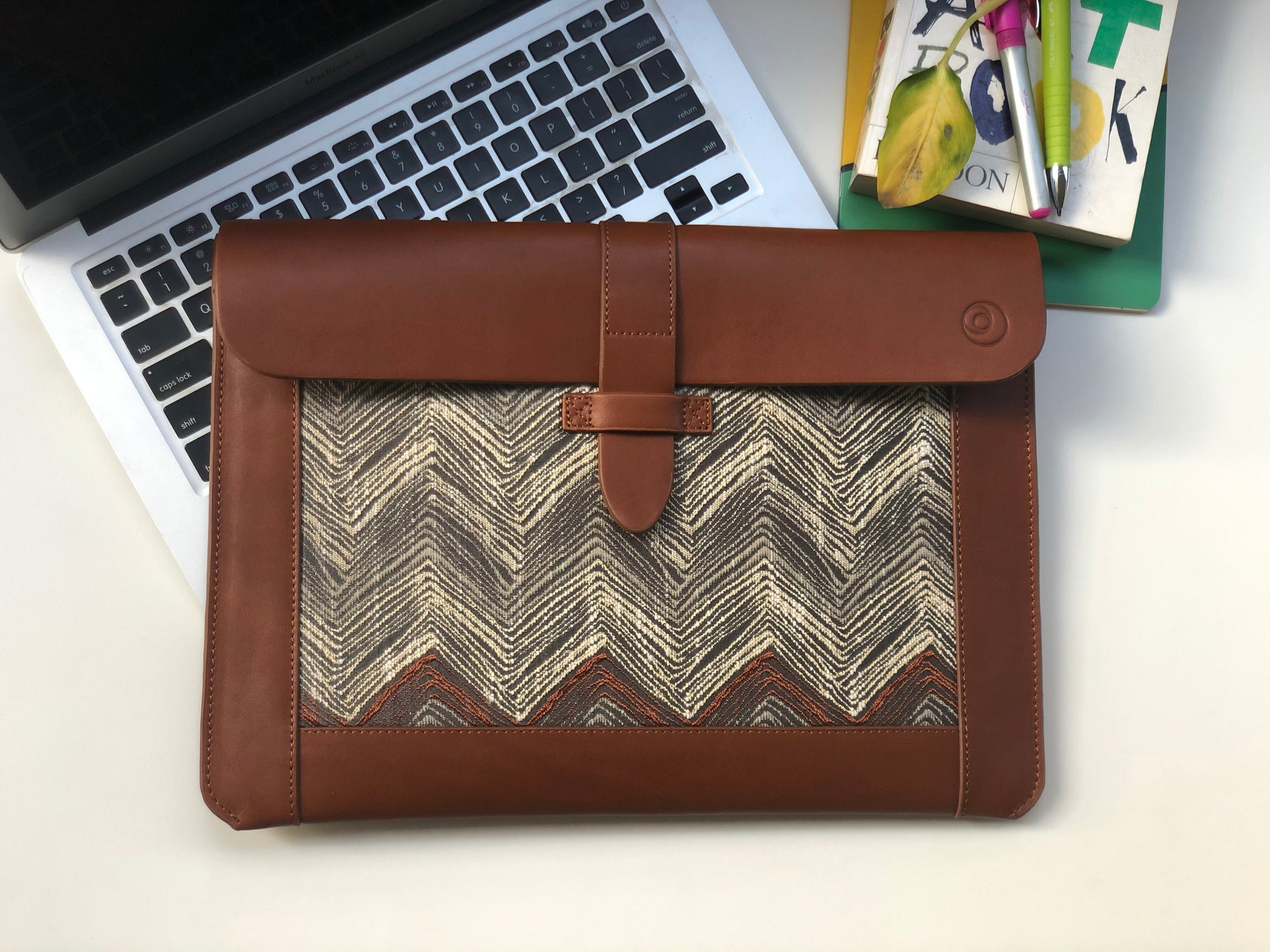 Tile Pattern Laptop Case