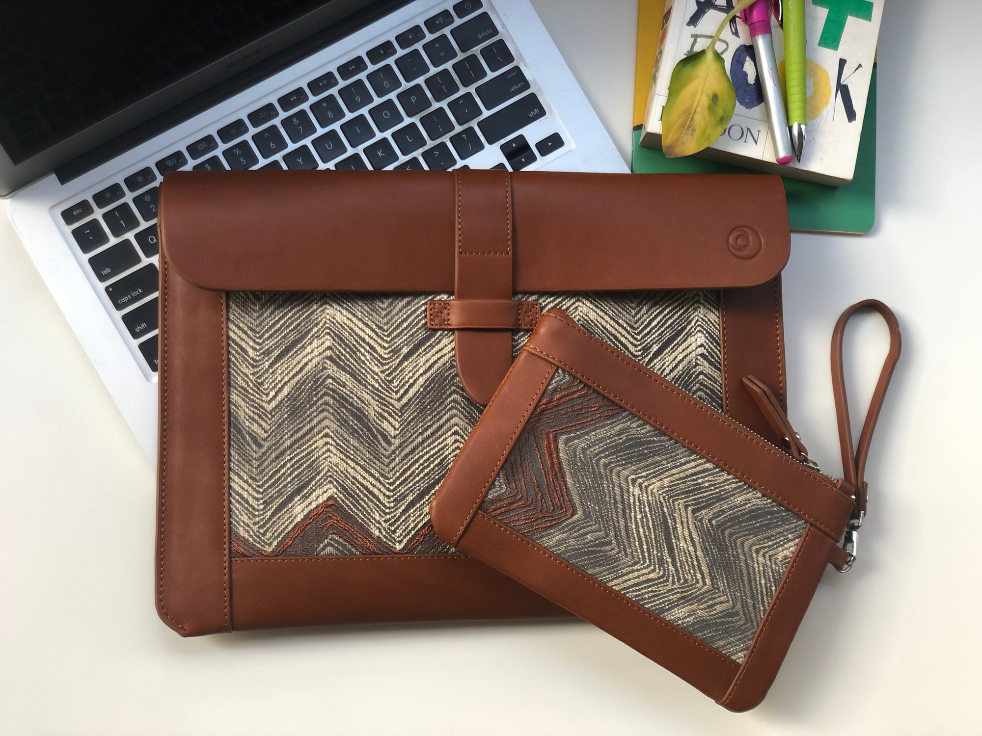 Tile Pattern Laptop Case