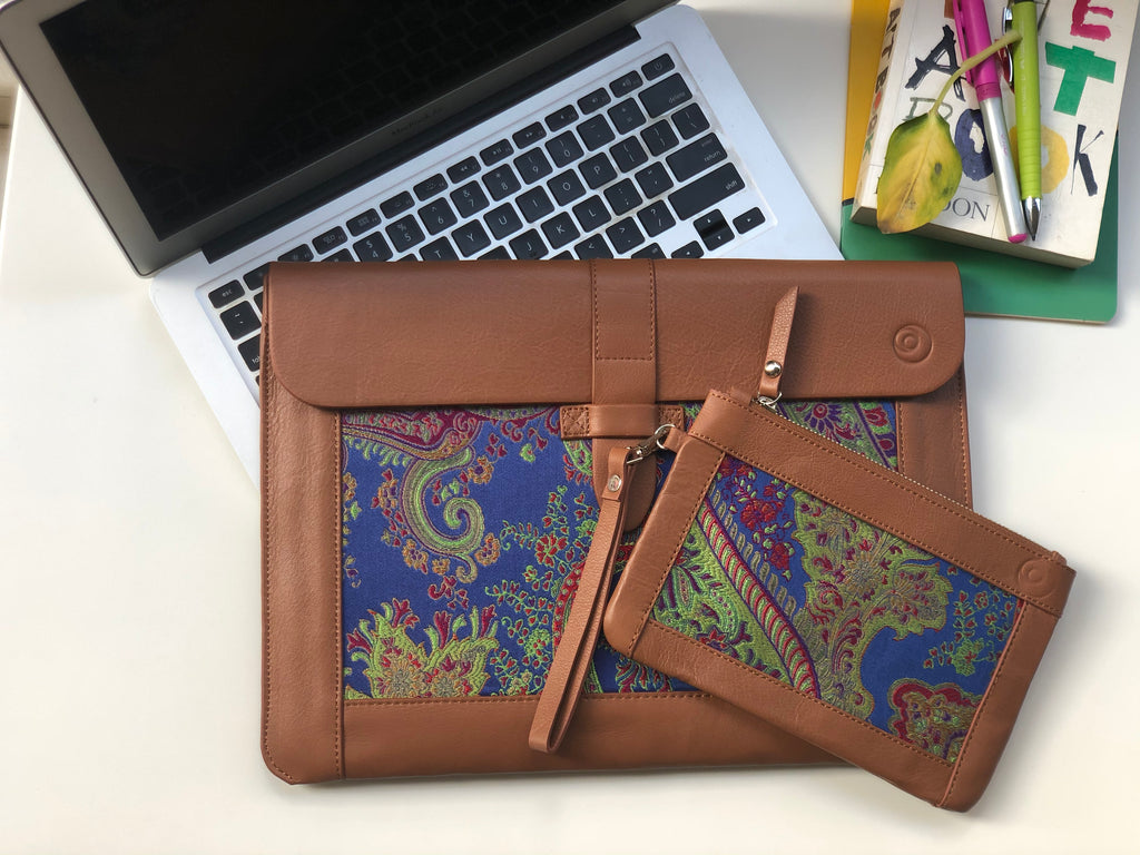 Handwoven Look Laptop Sleeve