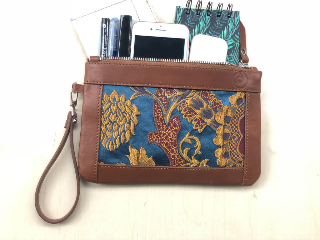Border Pattern Laptop Bag