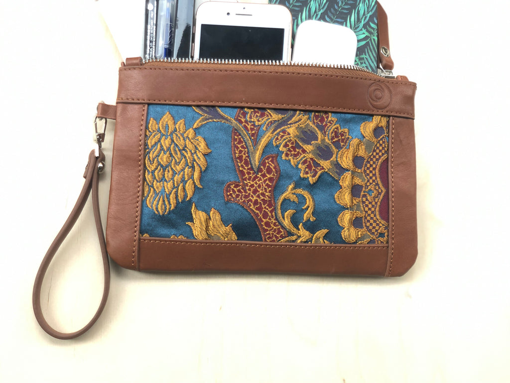 Border Pattern Laptop Bag